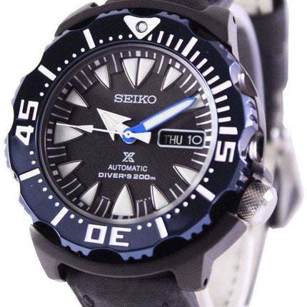 Orologio da uomo Seiko Prospex Air Diver 200M Ratio in pelle nera SRP581K1-LS4