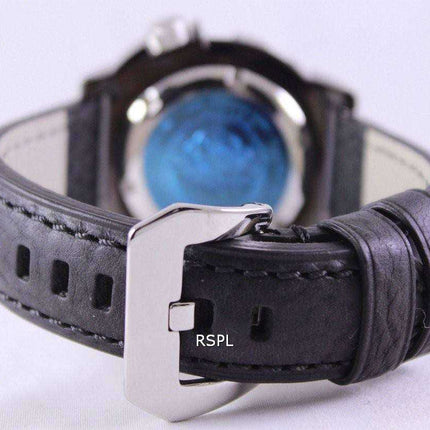 Orologio da uomo Seiko Prospex Air Diver 200M Ratio in pelle nera SRP581K1-LS4