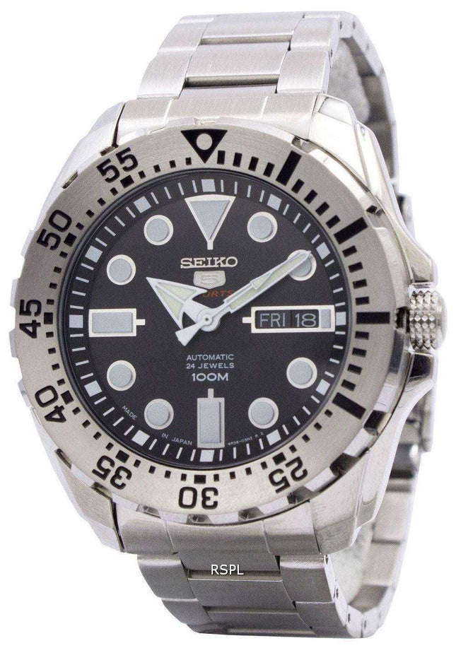 Seiko 5 Sports Automatic 24 Jewels Japan Made SRP599 SRP599J1 SRP599J Orologio da uomo