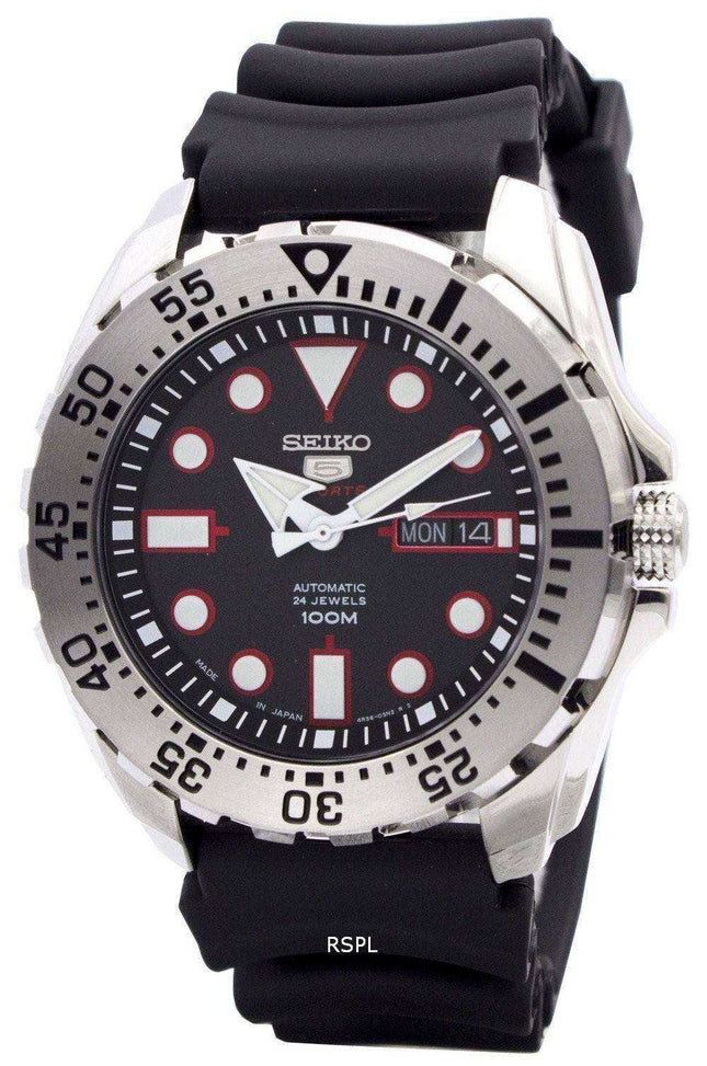 Seiko 5 Sports Automatic 24 Jewels Japan Made SRP601 SRP601J1 SRP601J Orologio da uomo