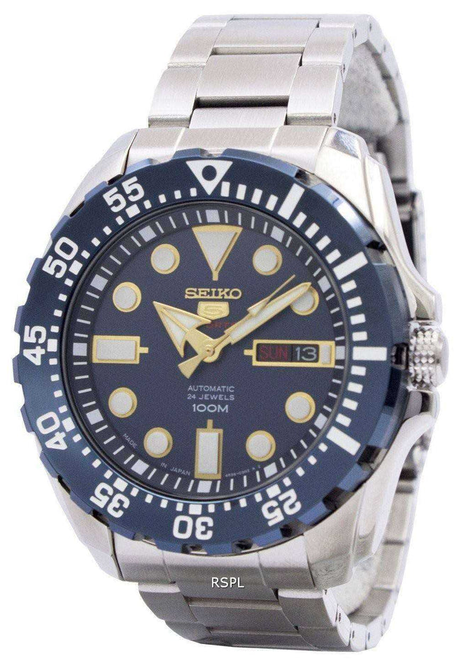Seiko 5 Sports Automatic 24 Jewels Japan Made SRP605 SRP605J1 SRP605J Orologio da uomo