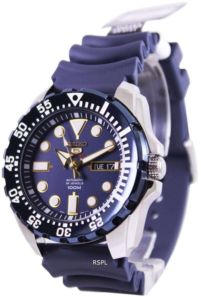 Orologio da uomo Seiko 5 Sports automatico 24 rubini SRP605K2 ricondizionato