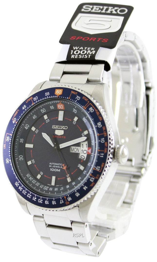 Orologio da uomo Seiko 5 Sports Automatic Pilot SRP609K1 SRP609K