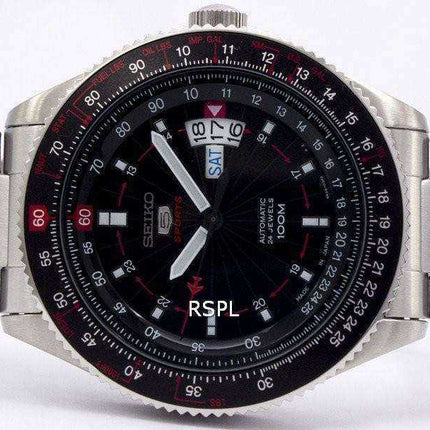 Seiko 5 Sports Automatic 24 Jewels Pilot Japan Made SRP613J1 SRP613J Orologio da uomo