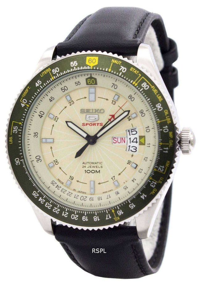 Orologio da uomo Seiko 5 Sports Automatic 24 Jewels Japan Made SRP615 SRP615J1 SRP615J Orologio da uomo