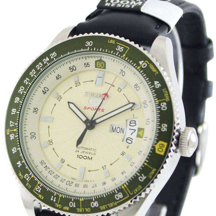Orologio da uomo Seiko 5 Sports Automatic Pilot SRP615 SRP615K1 SRP615K