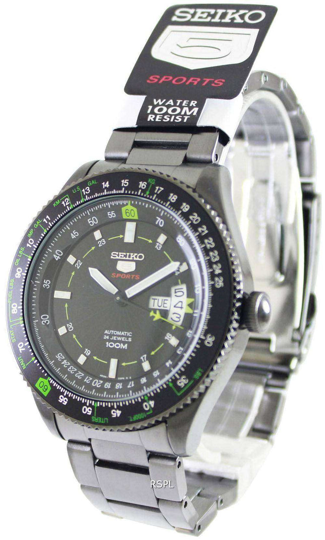 Orologio da uomo Seiko 5 Sports Automatic Pilot SRP617 SRP617K1 SRP617K