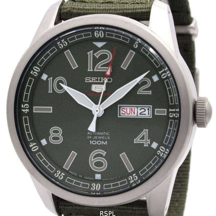 Seiko 5 Sports Automatic 24 Jewels Japan Made SRP621 SRP621J1 SRP621J Orologio da uomo