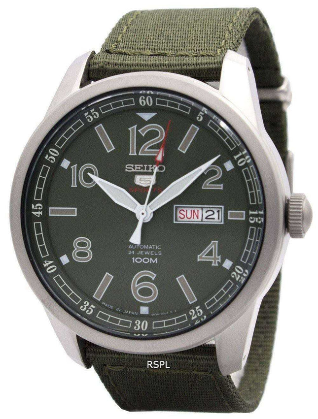 Seiko 5 Sports Automatic 24 Jewels Japan Made SRP621 SRP621J1 SRP621J Orologio da uomo