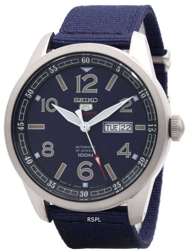 Seiko 5 Sports Automatic 24 Jewels Japan Made SRP623 SRP623J1 SRP623J Orologio da uomo