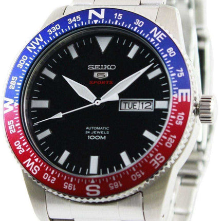 Orologio da uomo Seiko 5 Sports Automatic 24 Jewels 100M SRP661 SRP661K1 SRP661K