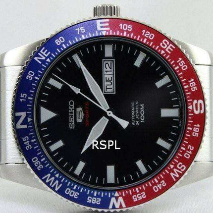 Orologio da uomo Seiko 5 Sports Automatic 24 Jewels 100M SRP661 SRP661K1 SRP661K