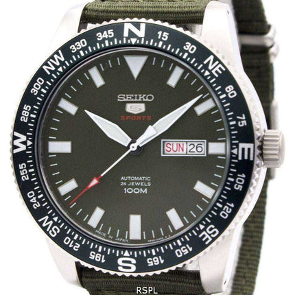 Seiko 5 Sports Automatic 24 Jewels Japan Made SRP663 SRP663J1 SRP663J Orologio da uomo