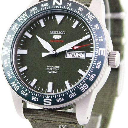 Orologio da uomo Seiko 5 Sports Automatic 24 Jewels 100M SRP663 SRP663K1 SRP663K