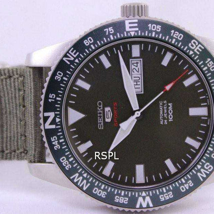 Orologio da uomo Seiko 5 Sports Automatic 24 Jewels 100M SRP663 SRP663K1 SRP663K