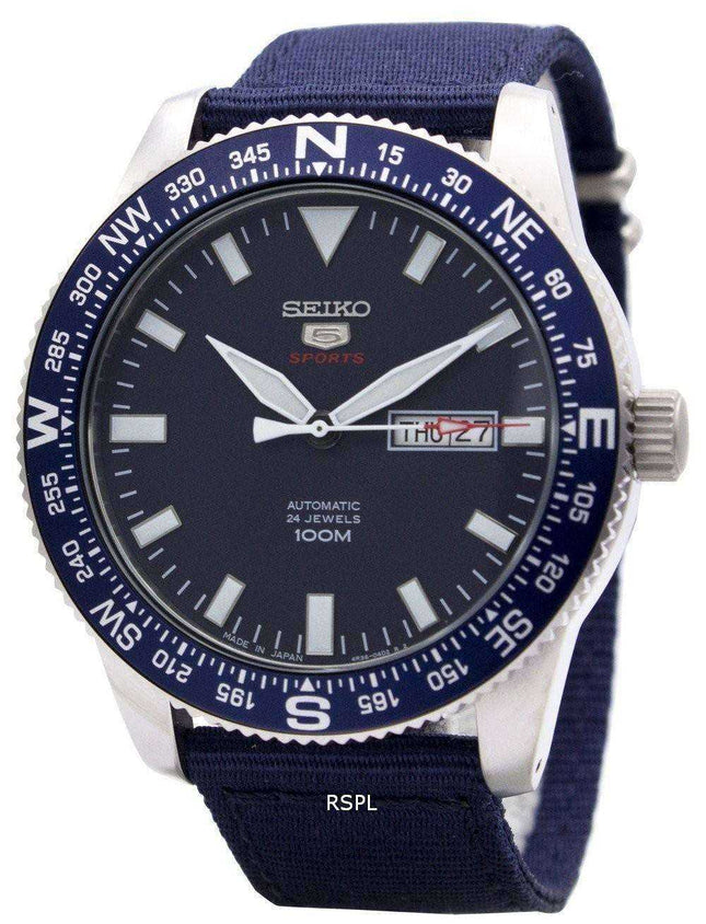 Seiko 5 Sports Automatic 24 Jewels Japan Made 100M SRP665 SRP665J1 SRP665J Orologio da uomo