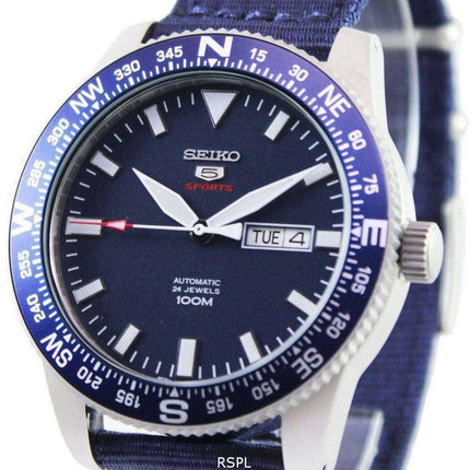 Orologio da uomo Seiko 5 Sports Automatic 24 Jewels 100M SRP665 SRP665K1 SRP665K