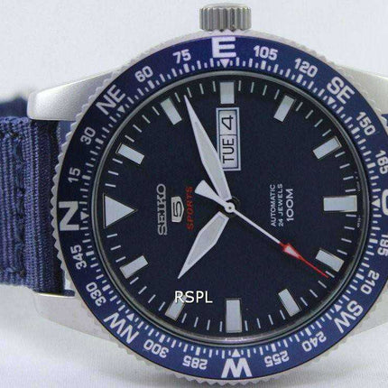 Orologio da uomo Seiko 5 Sports Automatic 24 Jewels 100M SRP665 SRP665K1 SRP665K