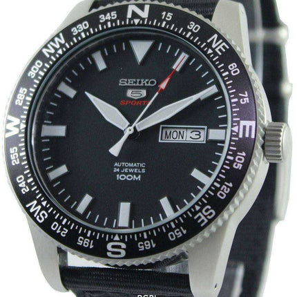 Orologio da uomo Seiko 5 Sports Automatic 24 Jewels 100M SRP667 SRP667K1 SRP667K