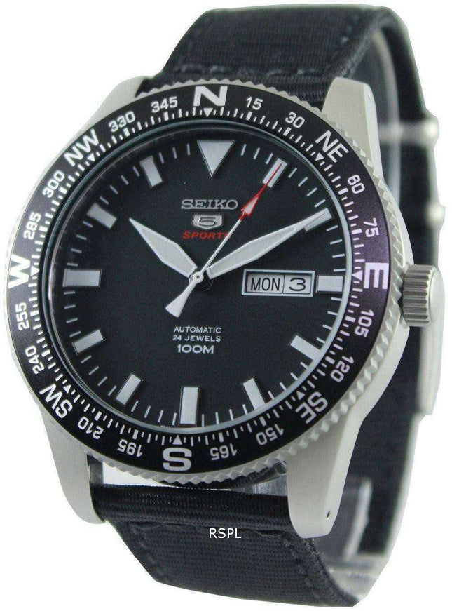 Orologio da uomo Seiko 5 Sports Automatic 24 Jewels 100M SRP667 SRP667K1 SRP667K