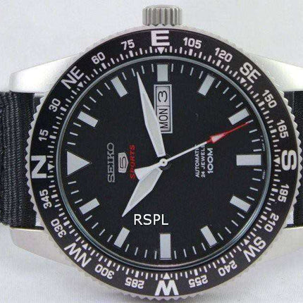 Orologio da uomo Seiko 5 Sports Automatic 24 Jewels 100M SRP667 SRP667K1 SRP667K