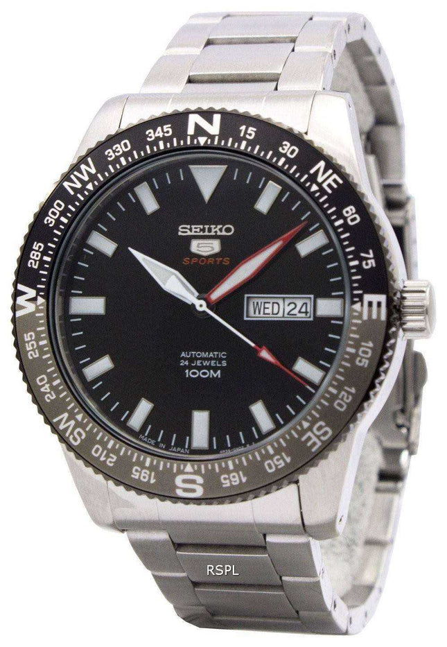 Seiko 5 Sports Automatic 24 Jewels Japan Made SRP669 SRP669J1 SRP669J Orologio da uomo