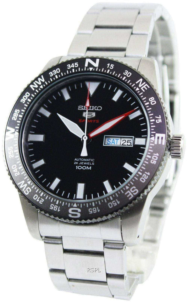 Orologio da uomo Seiko 5 Sports Automatic 24 Jewels 100M SRP669 SRP669K1 SRP669K