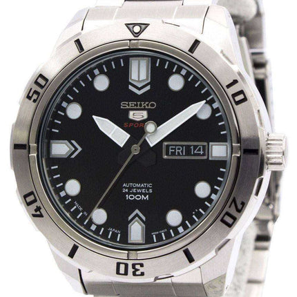 Orologio da uomo Seiko 5 Sports Automatic 24 Gioielli Giappone Made 100M SRP671 SRP671J1 SRP671J