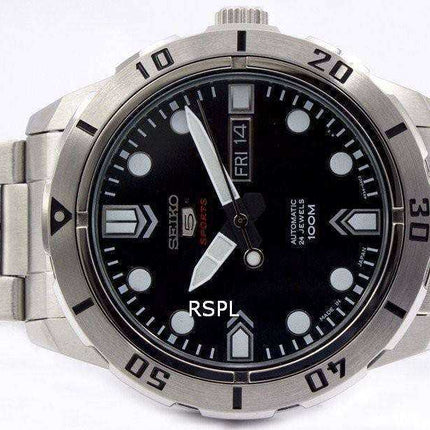 Orologio da uomo Seiko 5 Sports Automatic 24 Gioielli Giappone Made 100M SRP671 SRP671J1 SRP671J