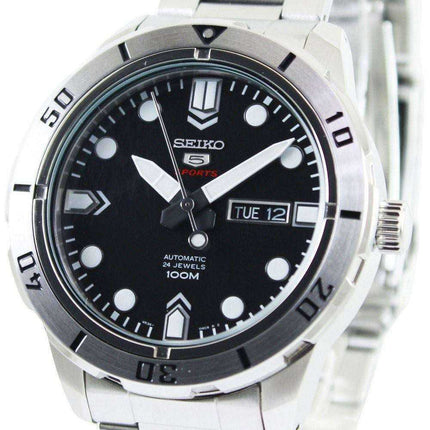 Orologio da uomo Seiko 5 Sports Automatic 24 Jewels 100M SRP671 SRP671K1 SRP671K