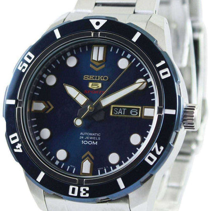 Orologio da uomo Seiko 5 Sports Automatic 24 Jewels 100M SRP677 SRP677K1 SRP677K