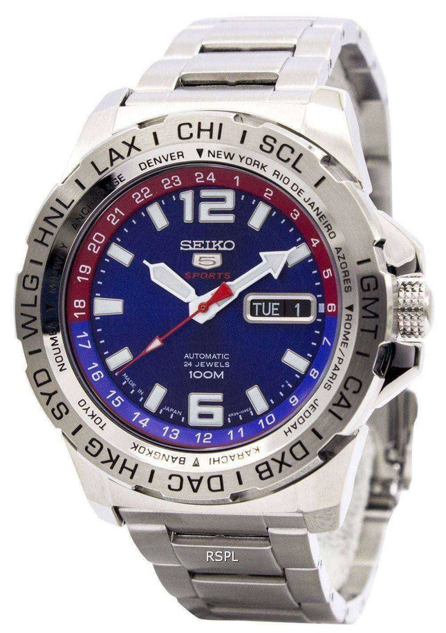 Seiko 5 Sports Automatic 24 Jewels Japan Made SRP681 SRP681J1 SRP681J Orologio da uomo