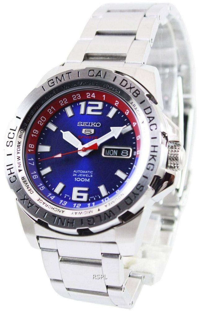 Orologio da uomo Seiko 5 Sports Automatic 24 Jewels 100M SRP681K1 SRP681K