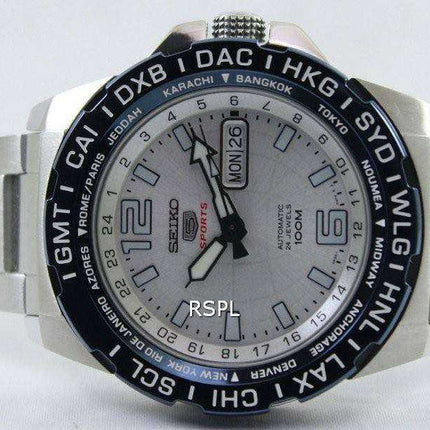 Orologio da uomo Seiko 5 Sports Automatic 24 Jewels 100M SRP687 SRP687K1 SRP687K