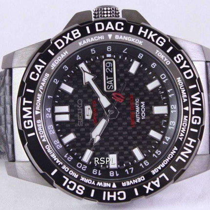 Orologio da uomo Seiko 5 Sports in edizione limitata automatico da 24 rubini 100M SRP723 SRP723K1 SRP723K
