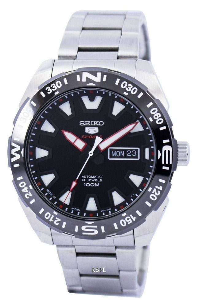 Seiko 5 Sports Automatic 24 Jewels Japan Made SRP743 SRP743J1 SRP743J Orologio da uomo