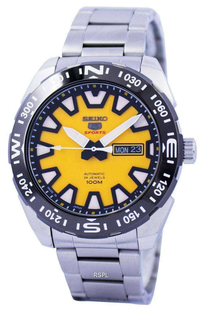 Seiko 5 Sports Automatic 24 Jewels Japan Made SRP745 SRP745J1 SRP745J Orologio da uomo