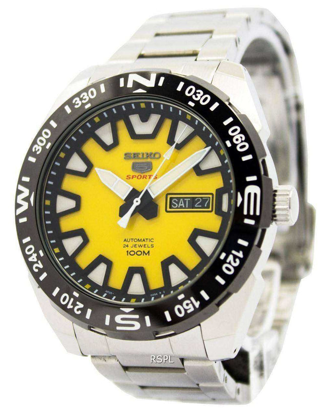 Orologio da uomo Seiko 5 Sports Automatic 24 Jewels 100M SRP745 SRP745K1 SRP745K