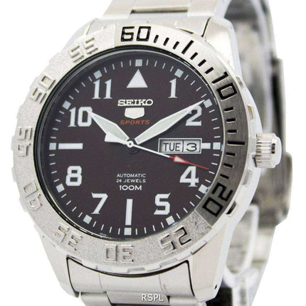Orologio da uomo Seiko 5 Sports Automatic 24 Jewels 100M SRP753 SRP753K1 SRP753K