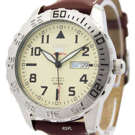 Orologio da uomo Seiko 5 Sports Automatic 24 Jewels 100M SRP757 SRP757K1 SRP757K