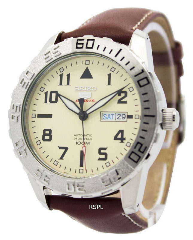 Orologio da uomo Seiko 5 Sports Automatic 24 Jewels 100M SRP757 SRP757K1 SRP757K