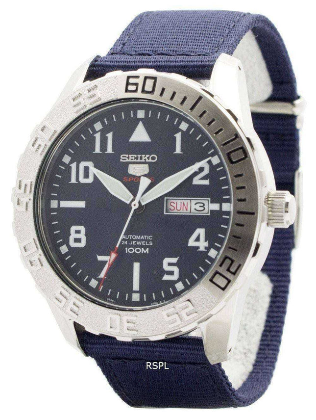 Orologio da uomo Seiko 5 Sports Automatic 24 Jewels 100M SRP759 SRP759K1 SRP759K