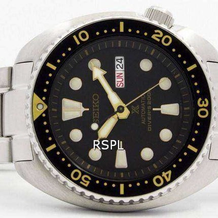 Orologio da uomo Seiko Prospex Turtle Automatic Diver 200M SRP775 SRP775K1 SRP775K