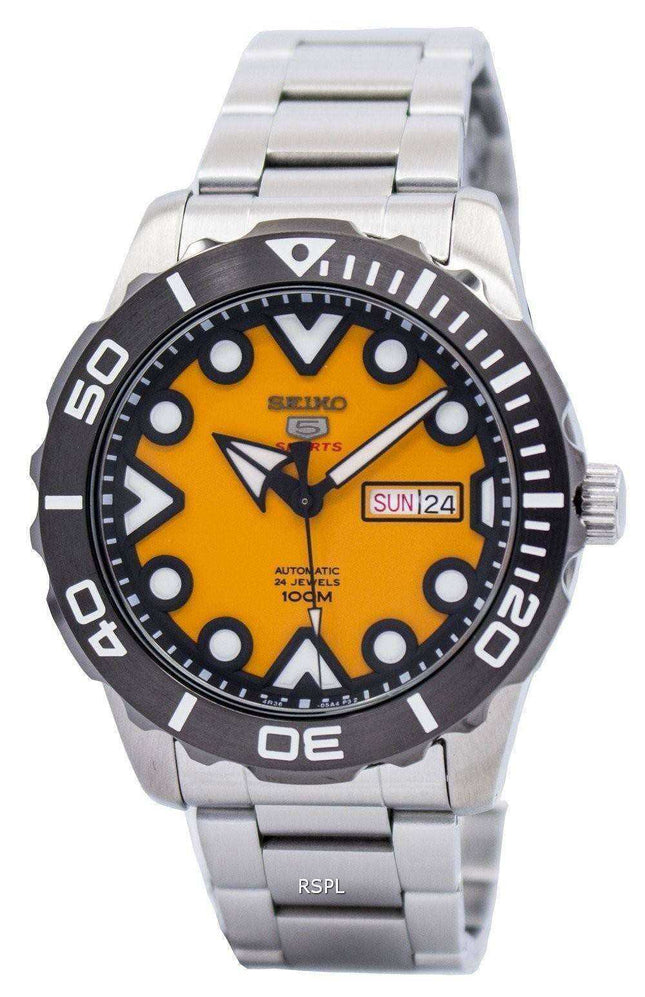 Orologio da uomo automatico Seiko 5 con 24 rubini SRPA05 SRPA05K1 SRPA05K