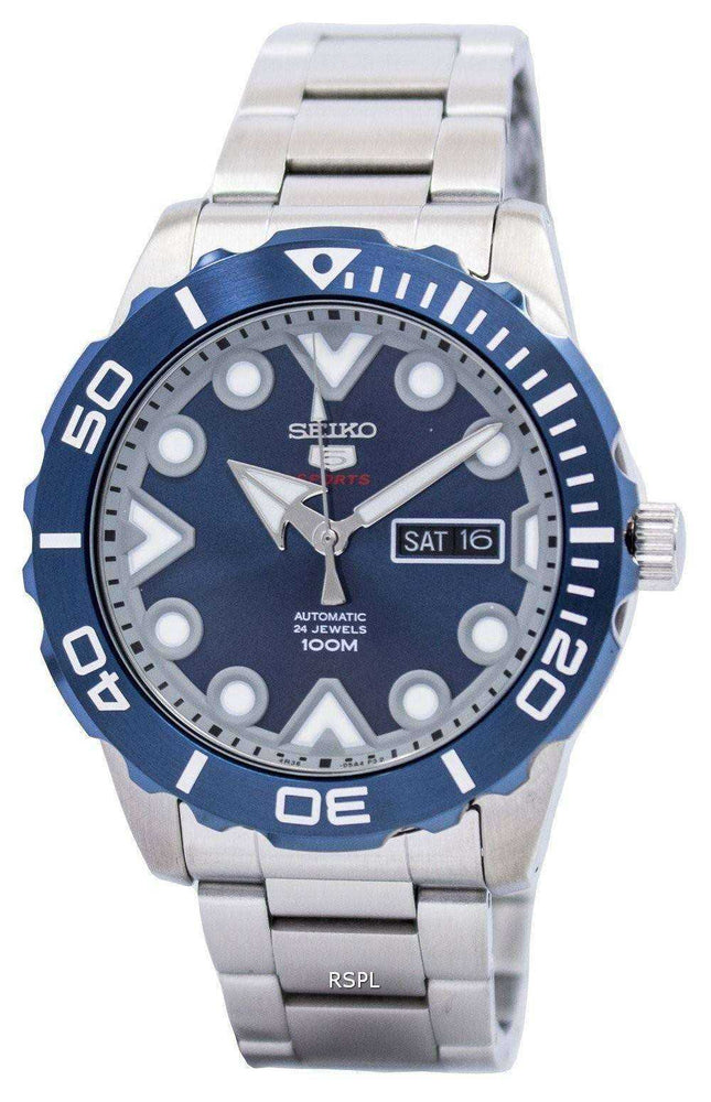 Orologio da uomo automatico Seiko 5 con 24 rubini SRPA09 SRPA09K1 SRPA09K