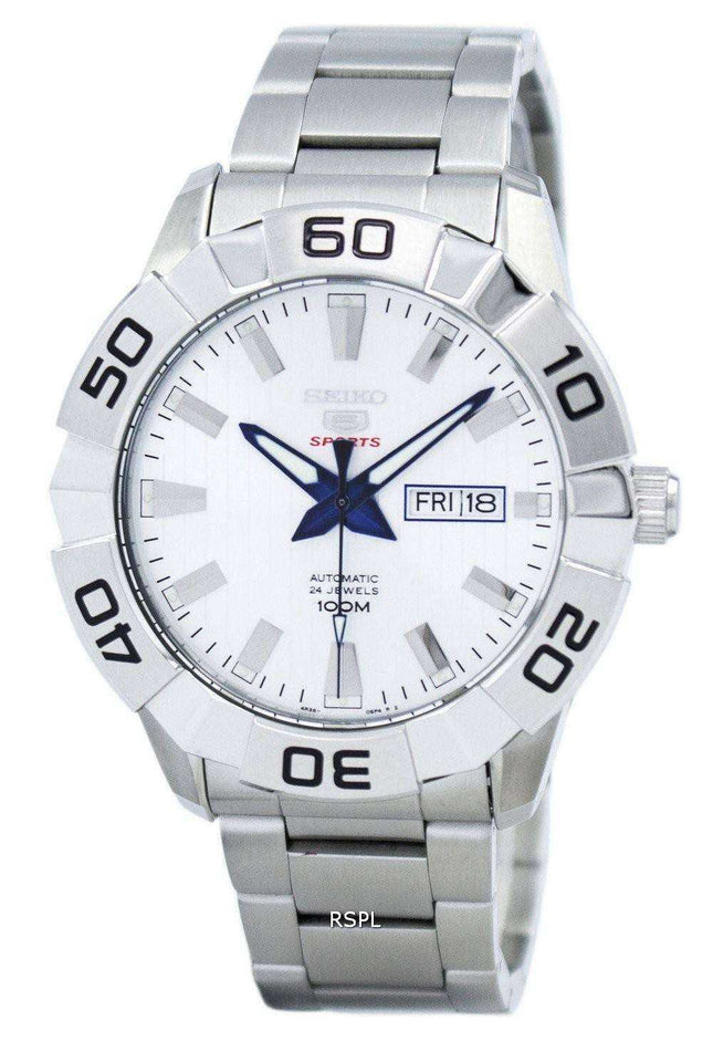 Orologio da uomo automatico Seiko 5 con 24 rubini SRPA49 SRPA49K1 SRPA49K