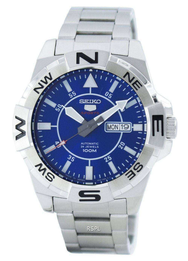 Seiko 5 Sports Automatic 24 Jewels Japan Made SRPA61 SRPA61J1 SRPA61J Orologio da uomo