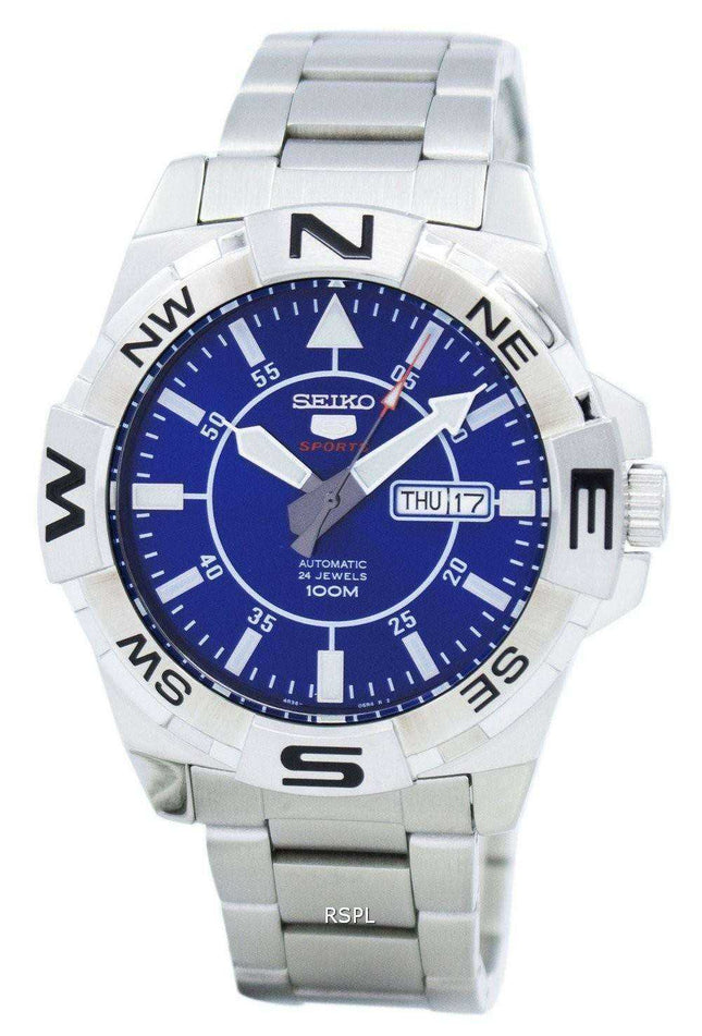Orologio da uomo automatico Seiko 5 con 24 rubini SRPA61 SRPA61K1 SRPA61K