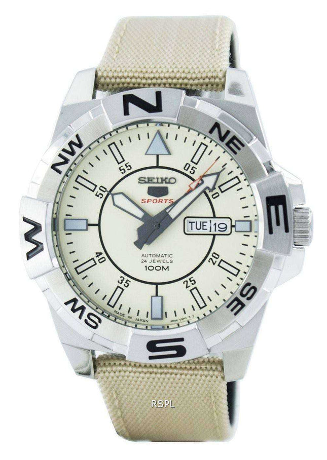 Seiko 5 Sports Automatic 24 Jewels Japan Made SRPA67 SRPA67J1 SRPA67J Orologio da uomo
