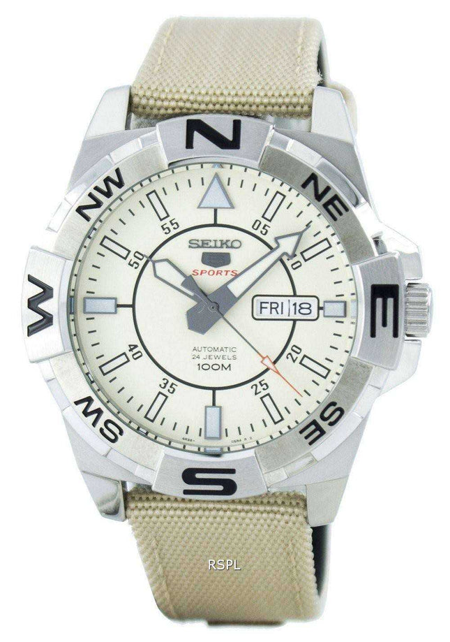 Orologio da uomo automatico Seiko 5 con 24 rubini SRPA67 SRPA67K1 SRPA67K